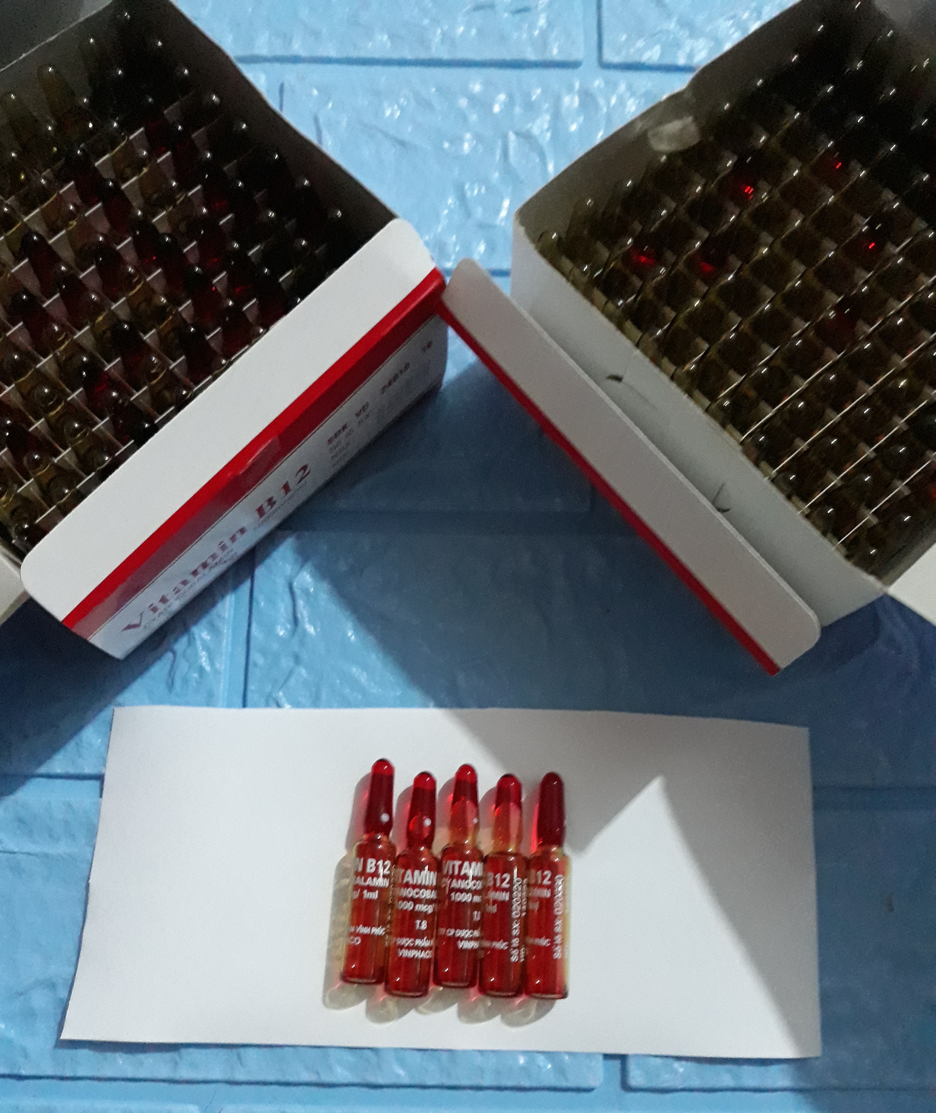 set 5 ống nước đỏ trộn kem trắng da