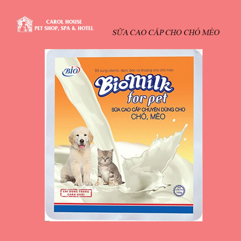 SỮA CAO CẤP CHO CHÓ MÈO BIO MILK FOR PET