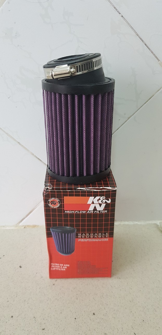 LỌC GIÓ K&N 1280 TRỤ XÉO