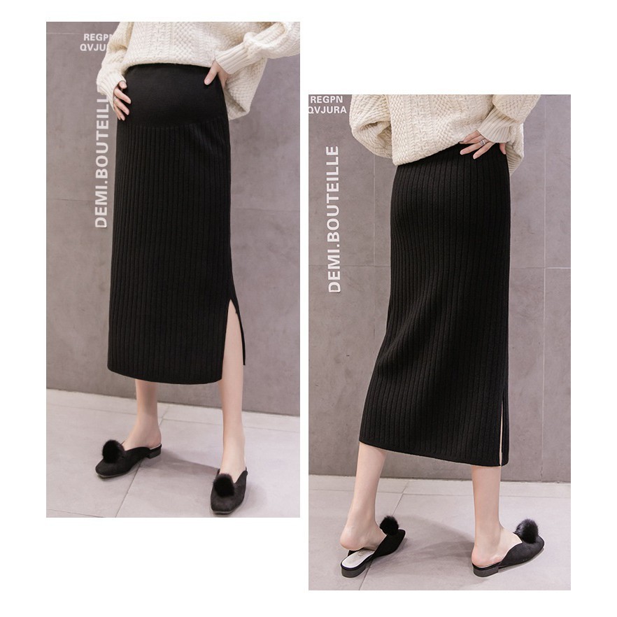 Chân Váy Len Bầu Xinh CVB47