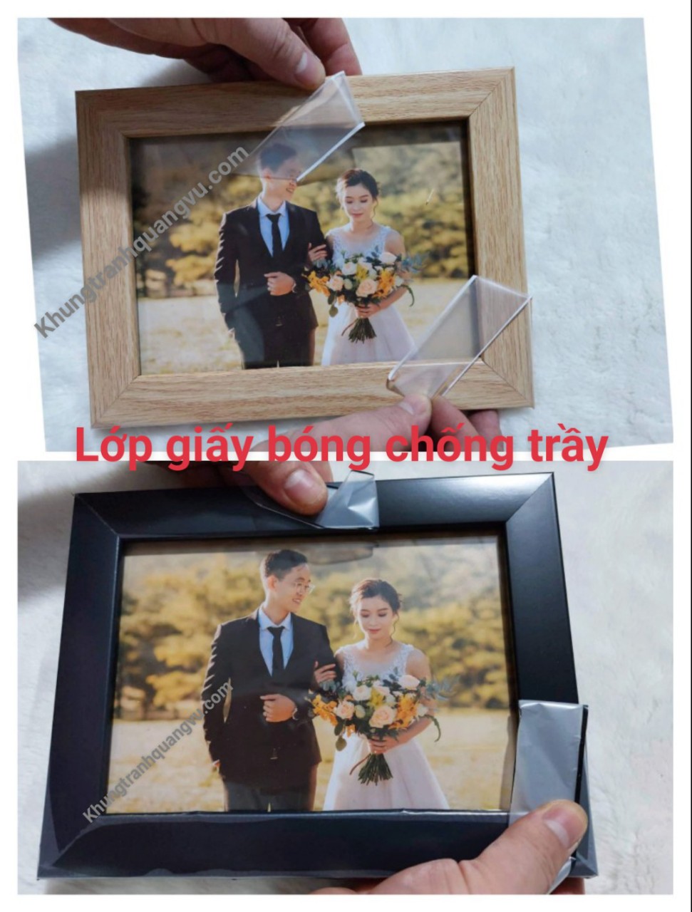 KHUNG ĐỂ BÀN VÀ TREO TƯỜNG (10*15 - 13*18 - 15*21)cm