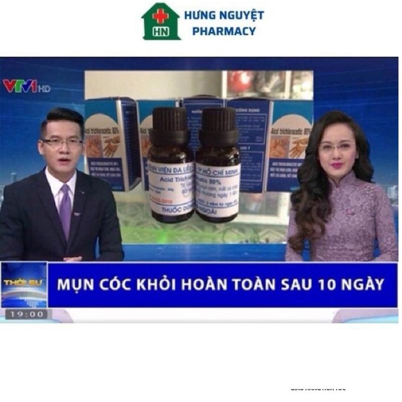 Lọ chấm mụn cơm, mụn cóc, mụn thịt, chai chân Acid Trichloracetic 80%