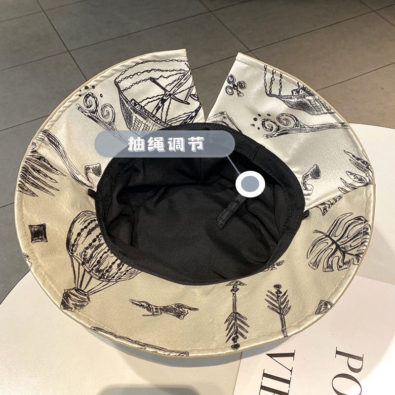 Nón bucket thắt nơ thời trang cách điệu
