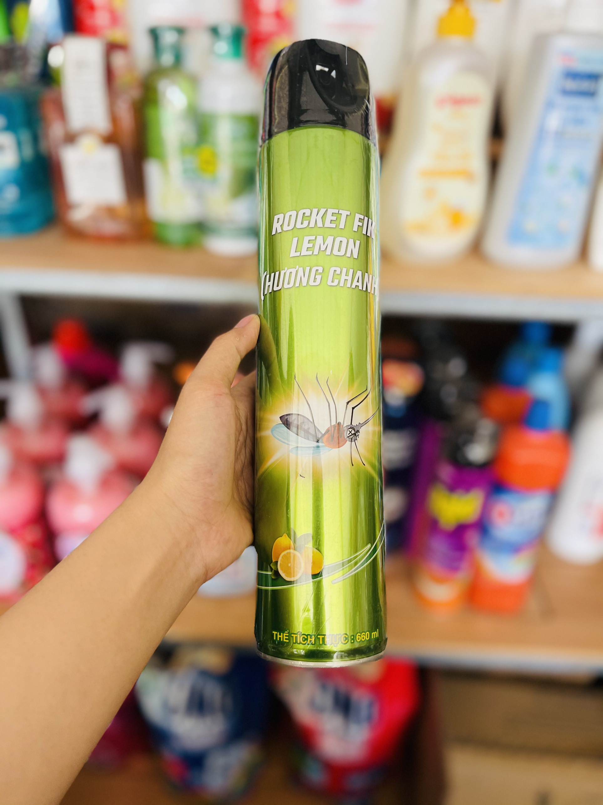 [ MẪU MỚI ] Bình xịt muỗi, diệt côn trùng không mùi Rocket 660ML ( SIÊU MẠNH)