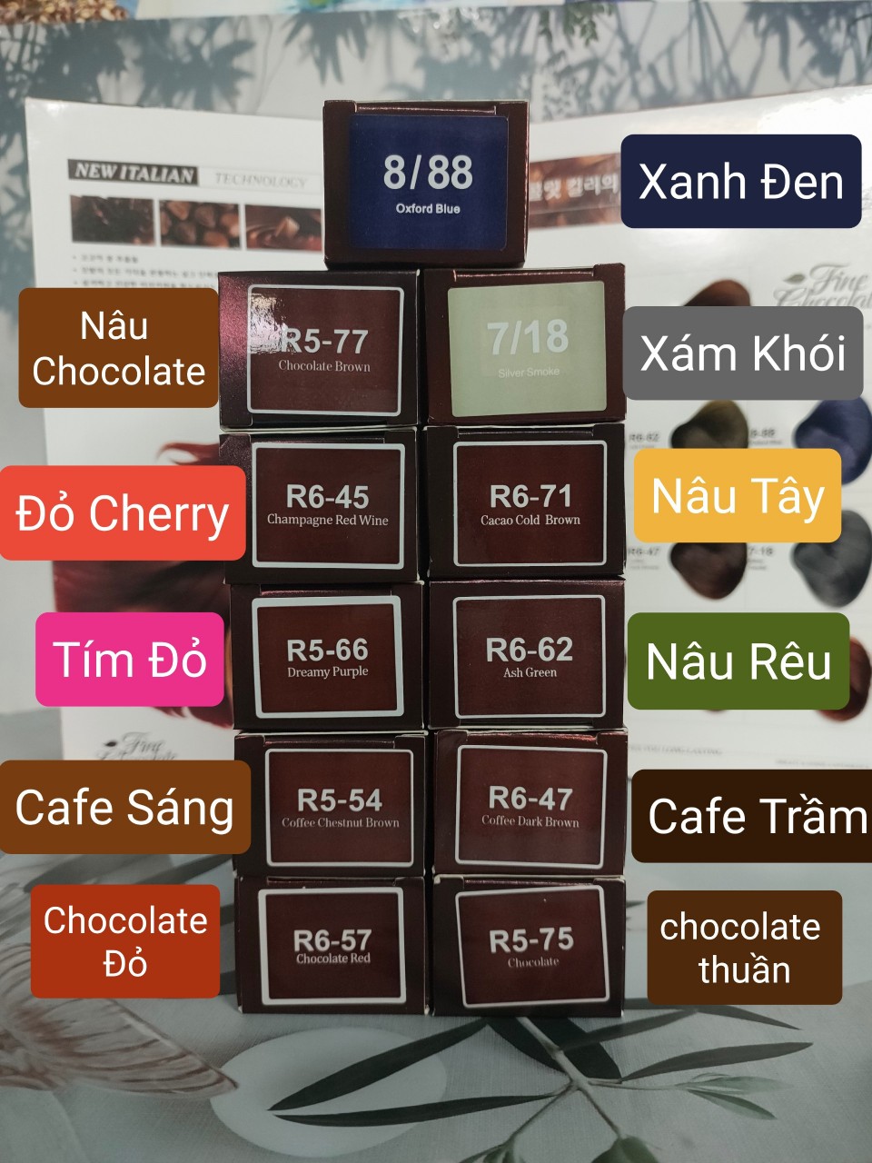 Màu Nhuộm Chuyên Dụng Tiệm Tóc lanba (Thanh lý)
