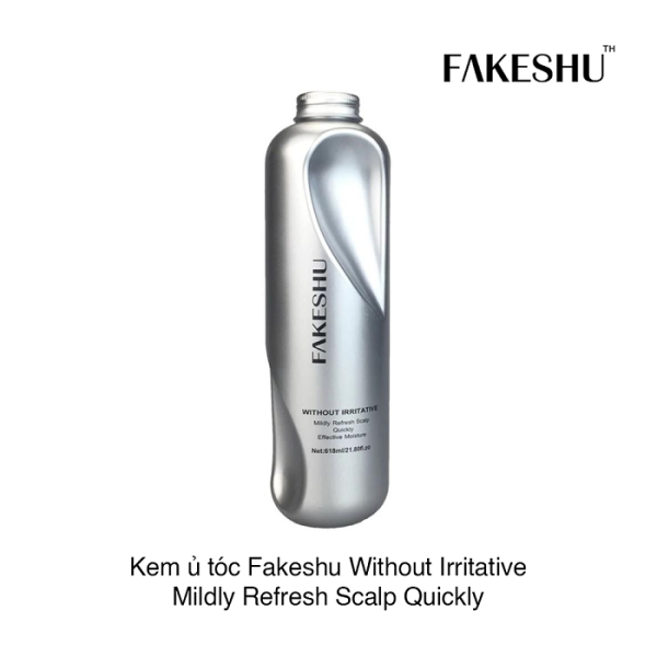 Kem ủ tóc phủ lụa Fakeshu Collagen keratin siêu mềm mượt 618ml