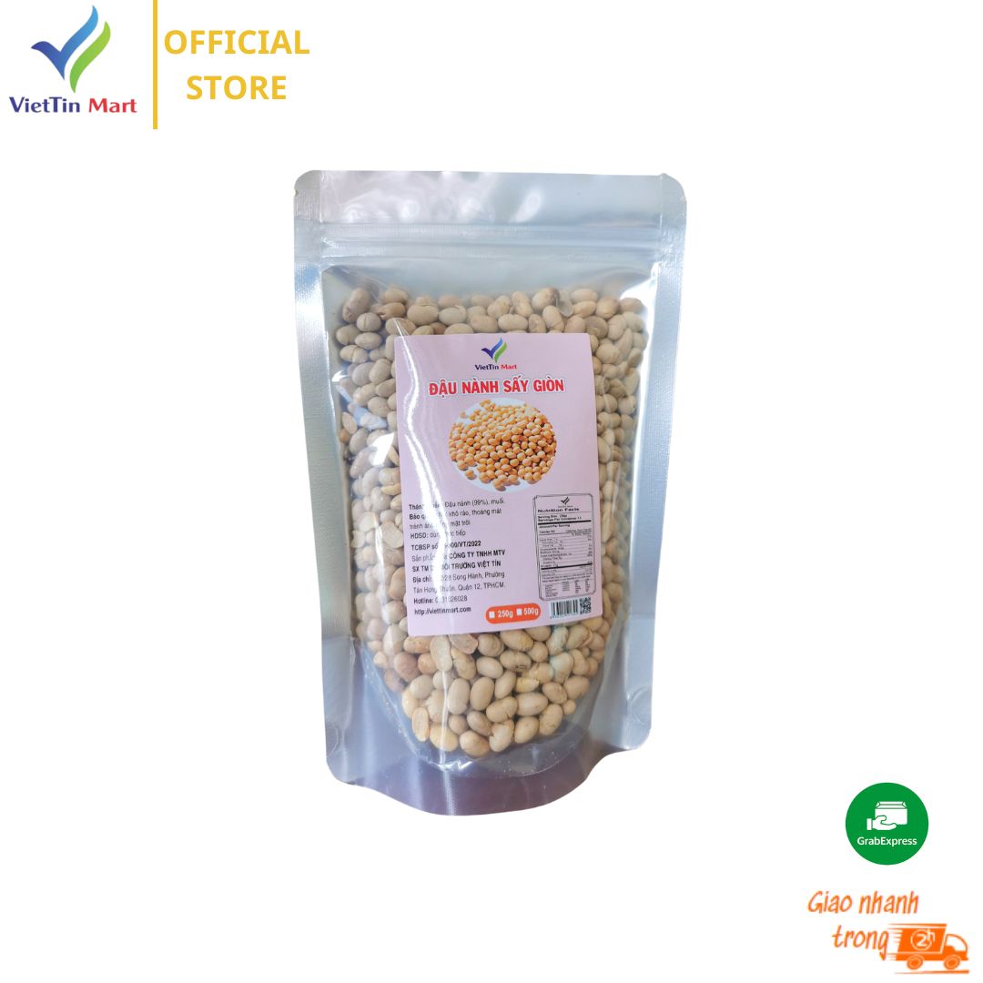 250gr_ đậu nành sấy giòn - viettin mart,