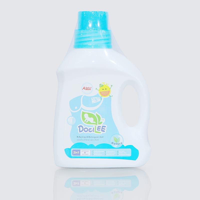 Nước giặt xả quần áo Docilee Little Melon (Xanh dương) 1000ml