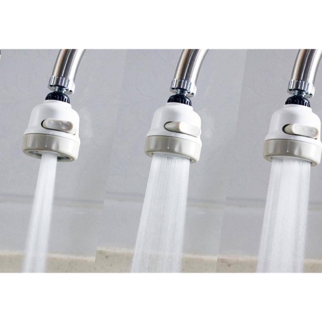Đầu vòi tăng áp xoay 360 độ