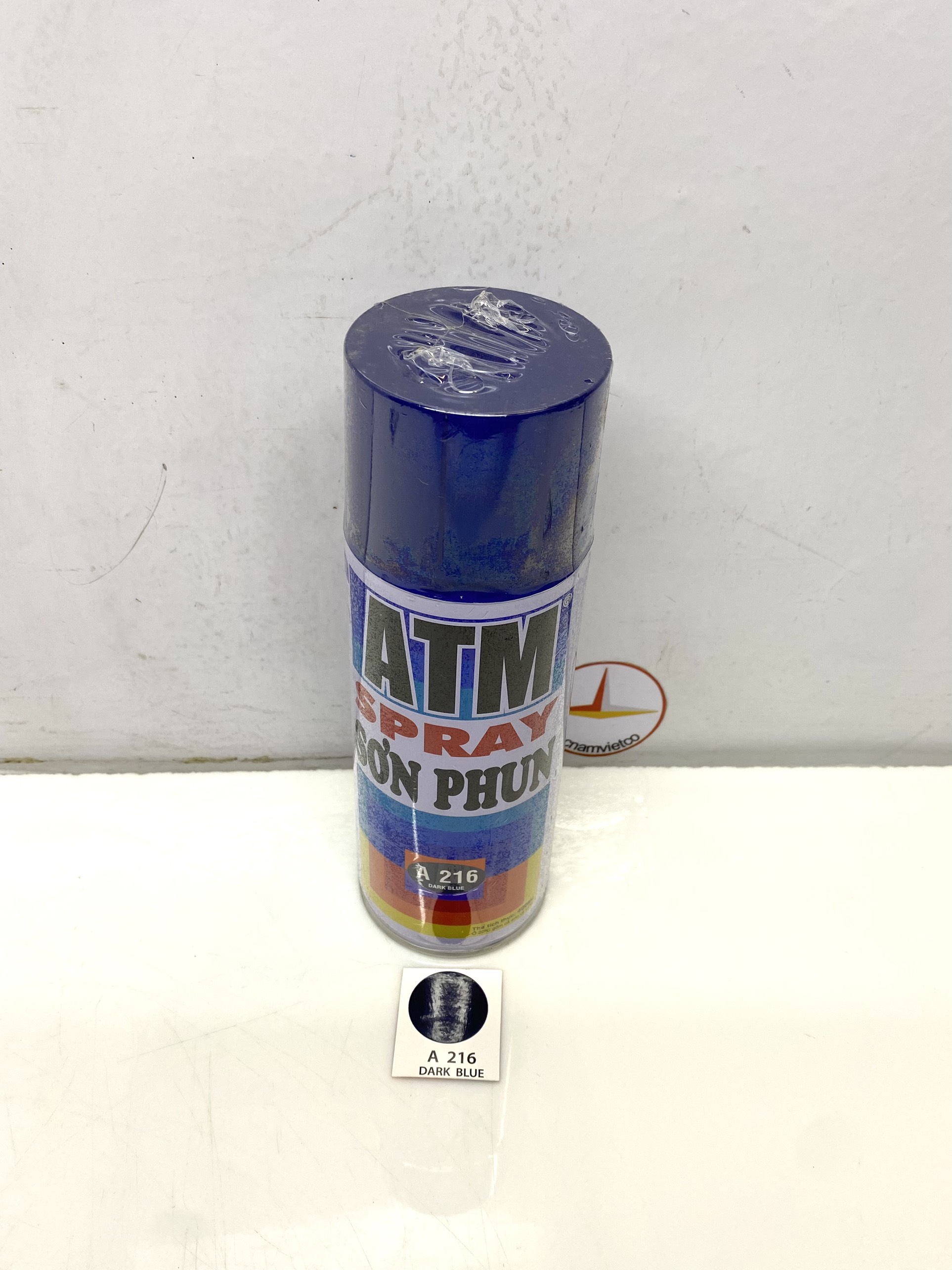 Sơn phun, sơn xịt ATM màu xanh đen Dark Blue A216