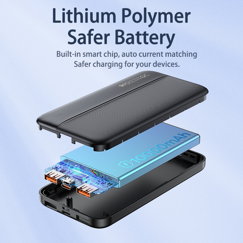 Pin sạc dự phòng Remax RPP-212 10000mAh sạc nhanh QC3.0 max 22.5W Type ...