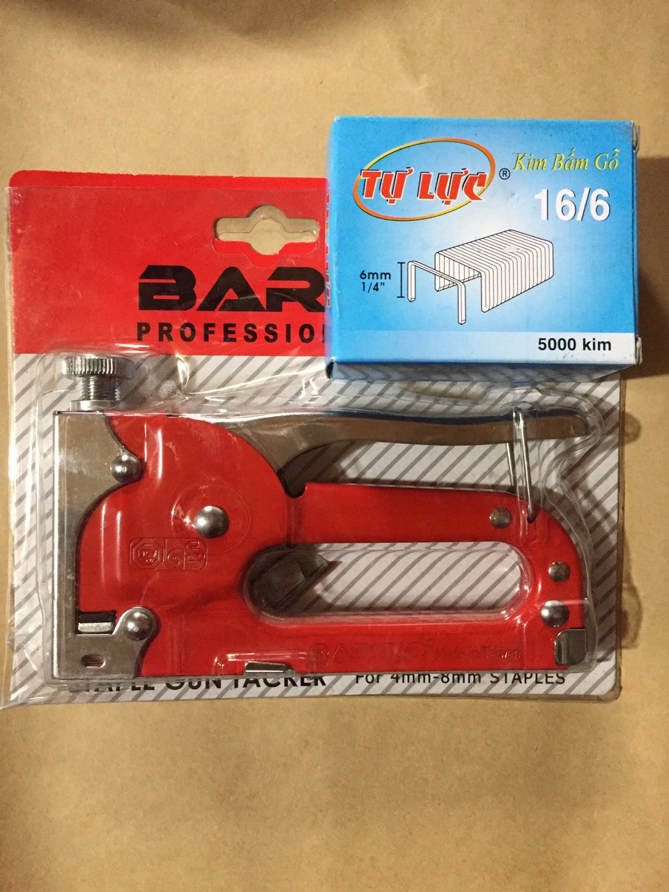 Ghim gỗ Barker tặng 1 hộp ghim 16/6. ghim gỗ. ghim gỗ hàng chuẩn giá tốt