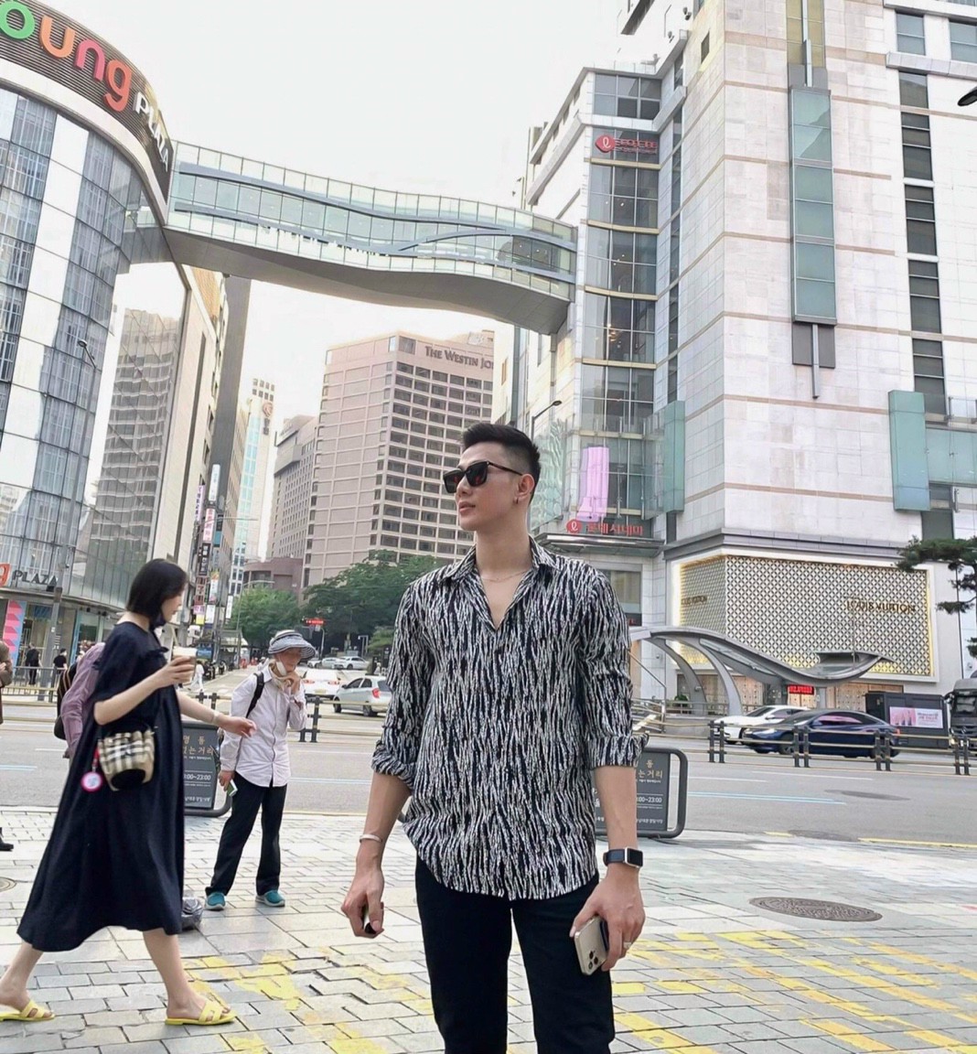 Áo sơ mi nam tay dài họa tiếc vải lụa cao cấp S01