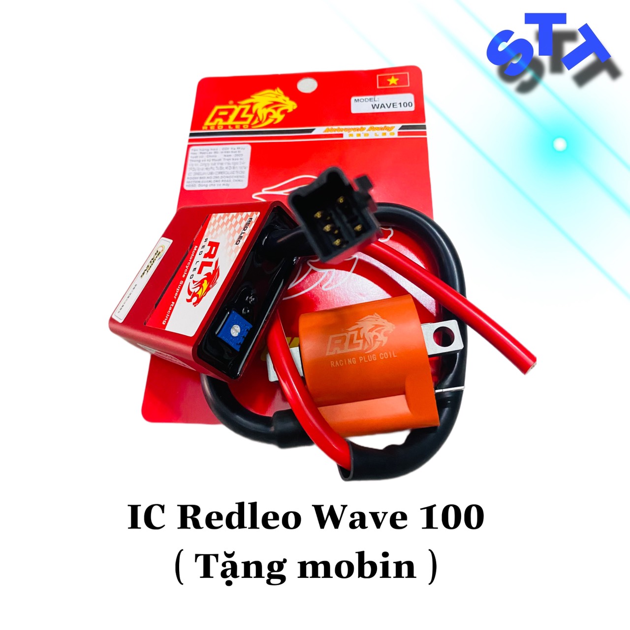 IC Redleo Wave 100 / Dream 100 ( chỉnh Map ) ( tặng kèm mobin sườn độ redleo ) mở tua
