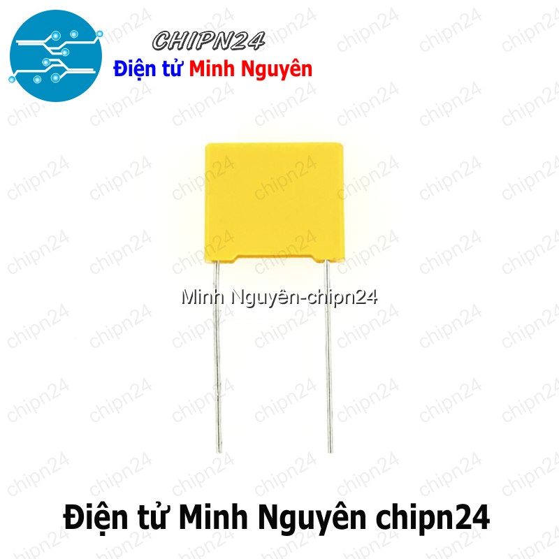 [5 con] (F238) Tụ hộp 102 275VAC 10mm (0.001uF MEX/TENDA MKP K X2 40/100/21) - HH005319