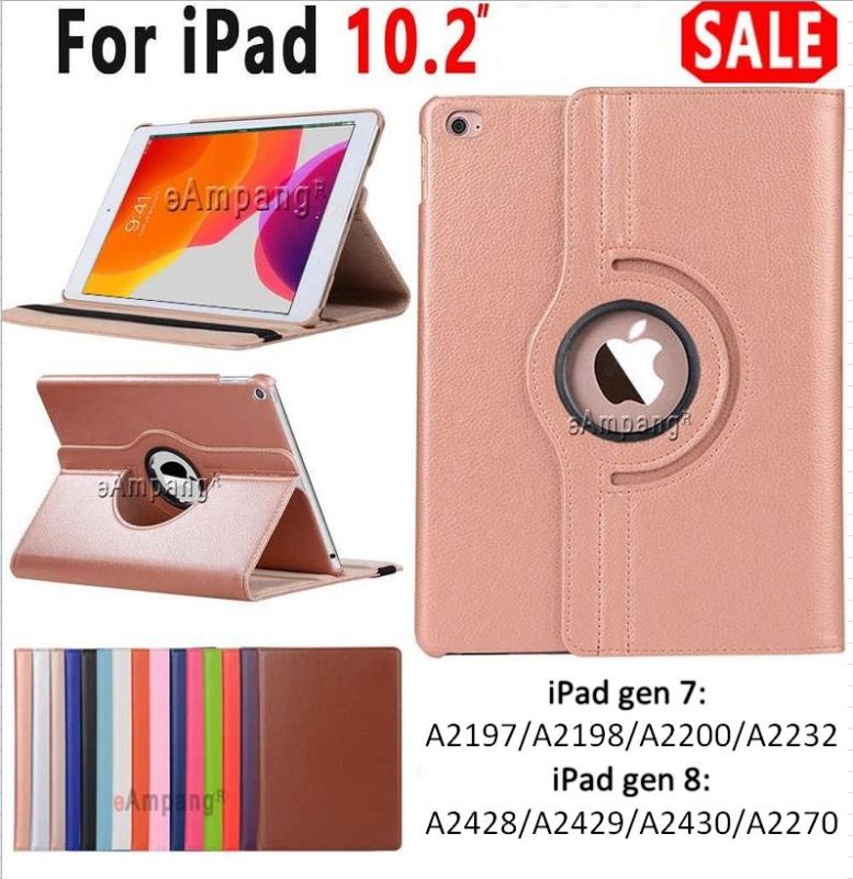 [HCM]Bao da iPad Gen 7 Gen 8 10.2 inch xoay 360 giá rẻ