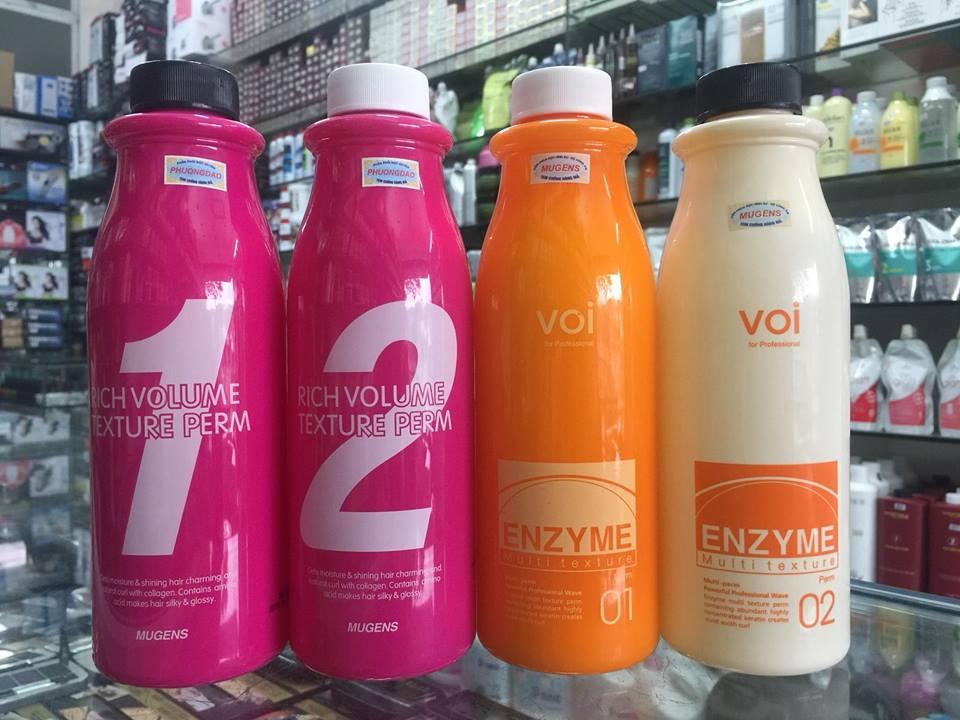 Thuốc Uốn Tóc Thảo Dược  Enzyme Multi Texture Hàn Quốc 500ml( Uốn Nóng & Uốn Lạnh)