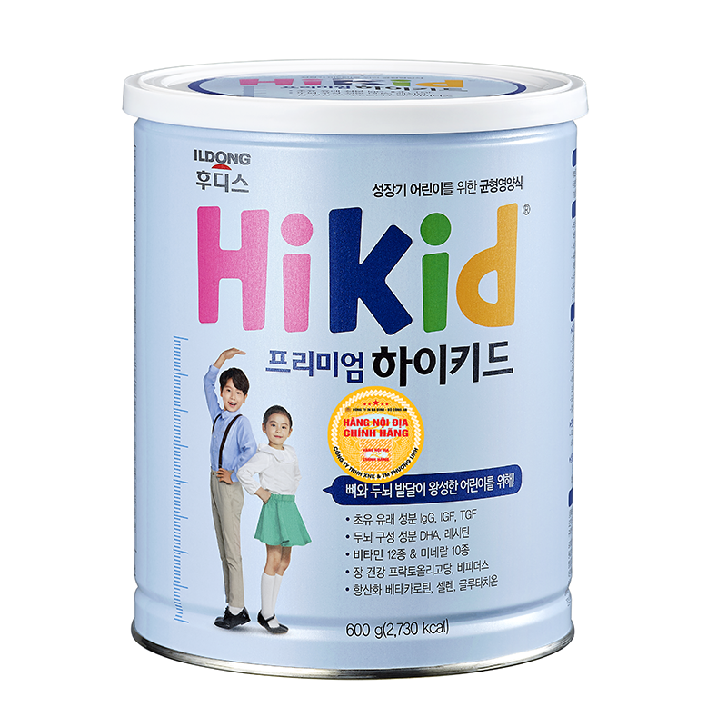 Sữa Hikid - Hàn Quốc vị vani (600g)