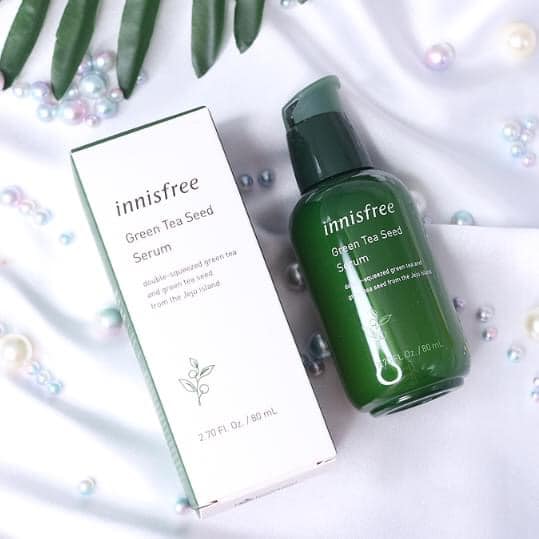 Tinh chất dưỡng trà xanh innisfree green tea seed serum 80ml chính hãng - 6496