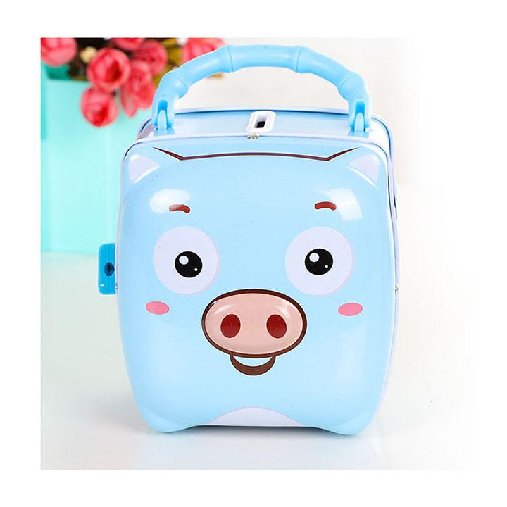 Két sắt mini hình con heo dễ thương cho bé yêu