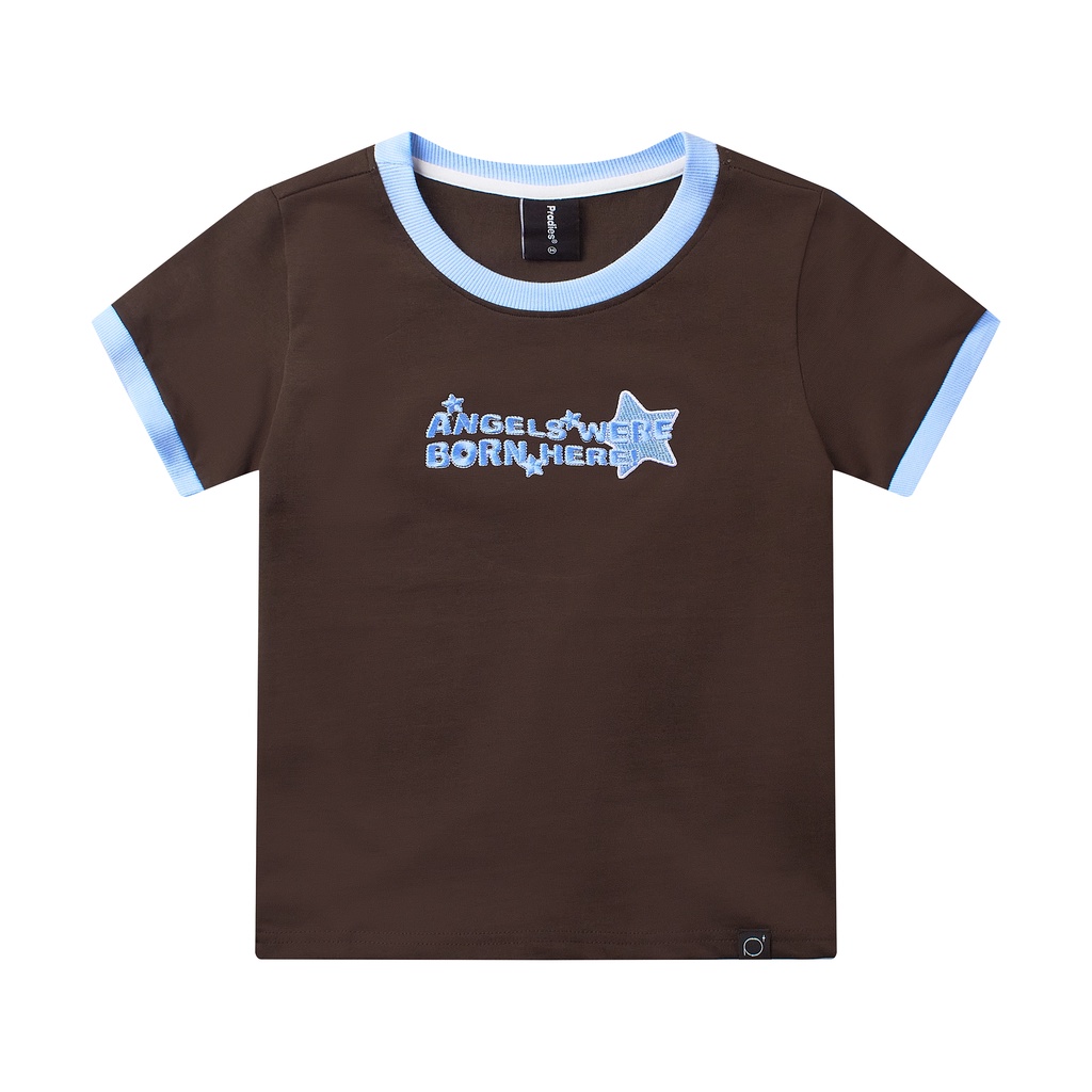Áo Thun Nữ Baby Tee PRADIES "Blue Stars"