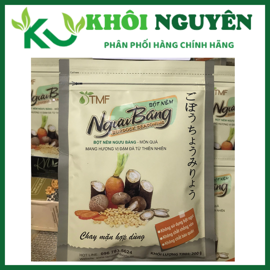 Bột nêm chay ngưu báng gói 200g [Cty TMF]