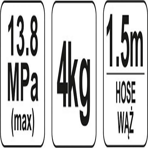 Bơm mỡ bằng tay 4kg Yato YT-07061
