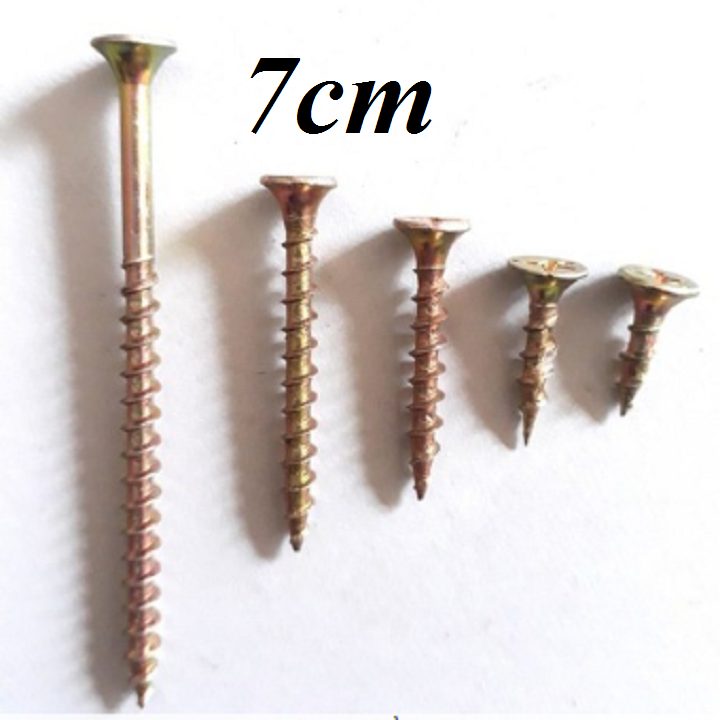 500gr - 4x70mm vít gỗ ren thưa