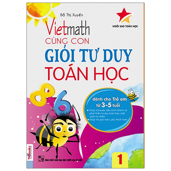 Fahasa - viethmath - cùng con giỏi tư duy toán học tập 1