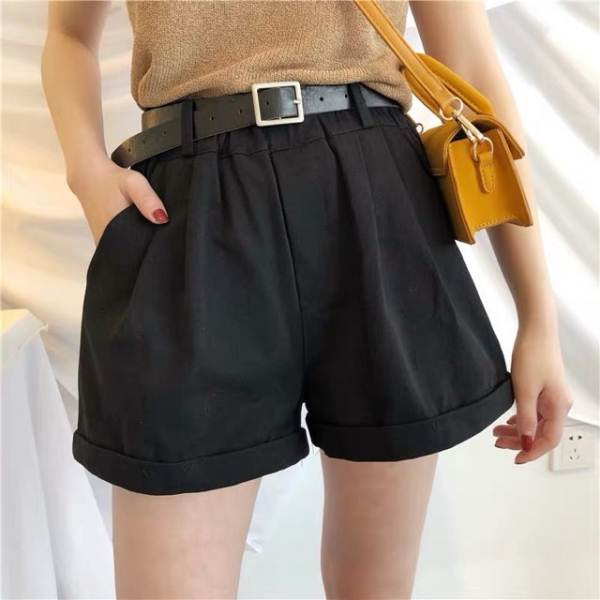 Quần Sóc Kaki Kèm Thắt Lưng