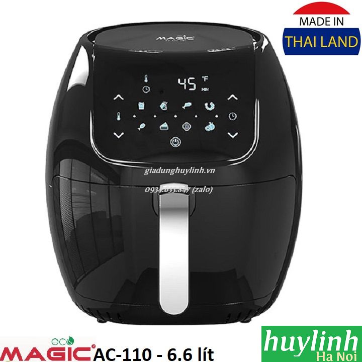 Nồi chiên không dầu Magic ECO AC-110 - 6.6 lít - Made in Thái Lan