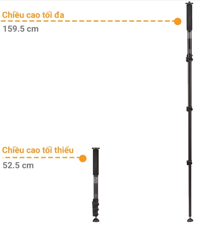 Chân máy ảnh Monopod Benro MAD38A