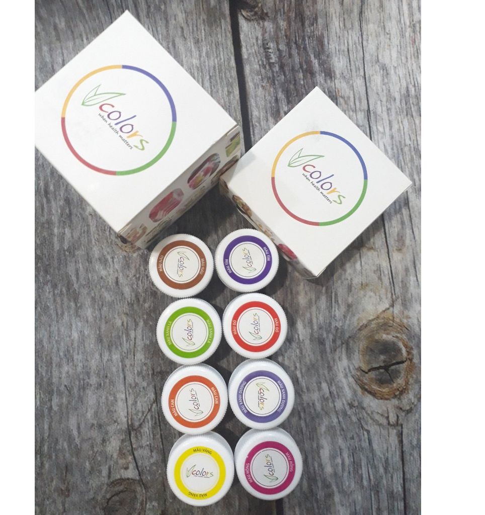 Phẩm màu [ SALE SẬP SÀN ] Màu thực phẩm Vcolor VN (vàng)