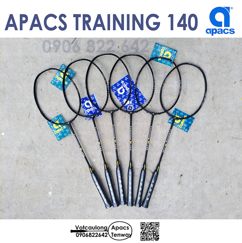 Vợt tập cầu lông Apacs Training 140gr Cải thiện khả năng điều vợt, tăng sức mạnh cho cú đánh