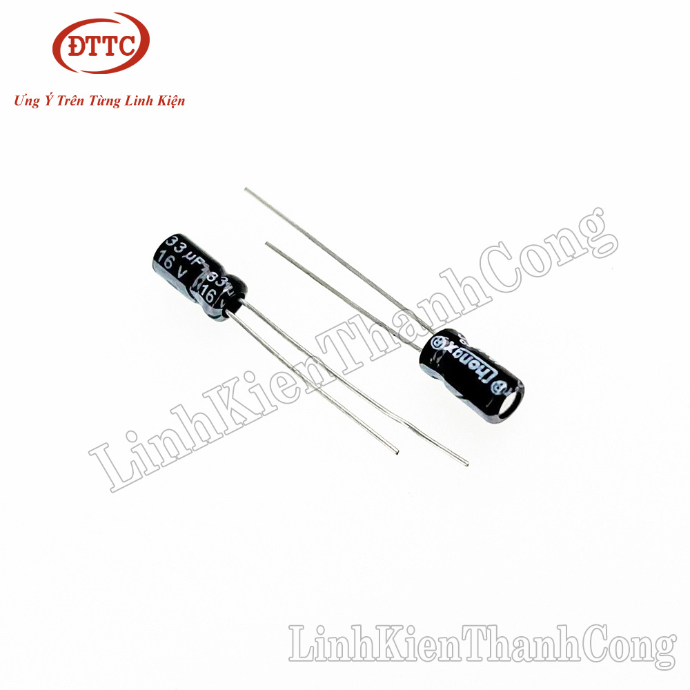 Bộ 5 Chiếc Tụ Hóa 33uF 16V (4x7mm)