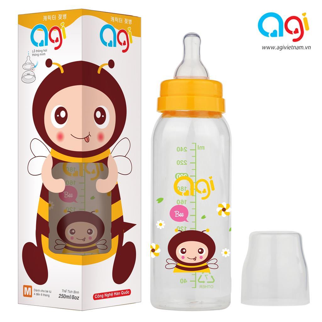 BÌNH SỮA AGI 250 MLV- BÌNH SỮA CHO BÉ