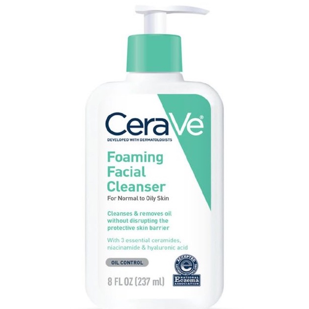 Sữa Rửa Mặt Dịu Nhẹ Cerave Cho Da Dầu Da Khô & Da Nhạy Cảm