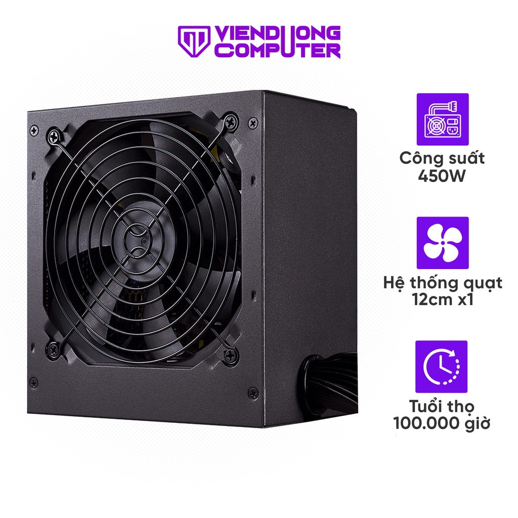 Nguồn máy tính Cooler Master MWE V2 230V 450 450W 80 Plus Bronze