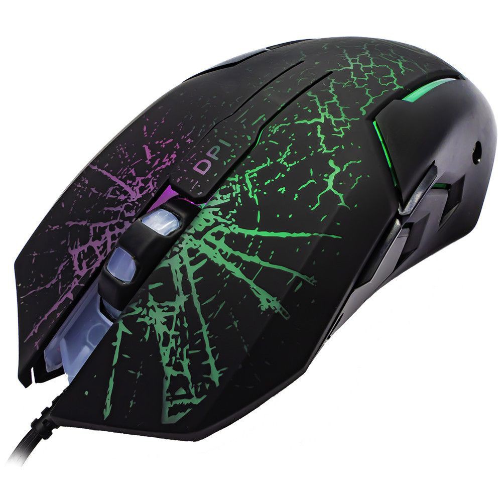 Mouse Marvo M 207 đen Led