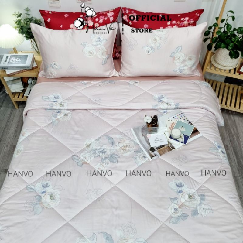 Chăn Mềm Vỏ Chăn Mền 2mx2m2 Lụa Tencel Hân Võ cao cấp