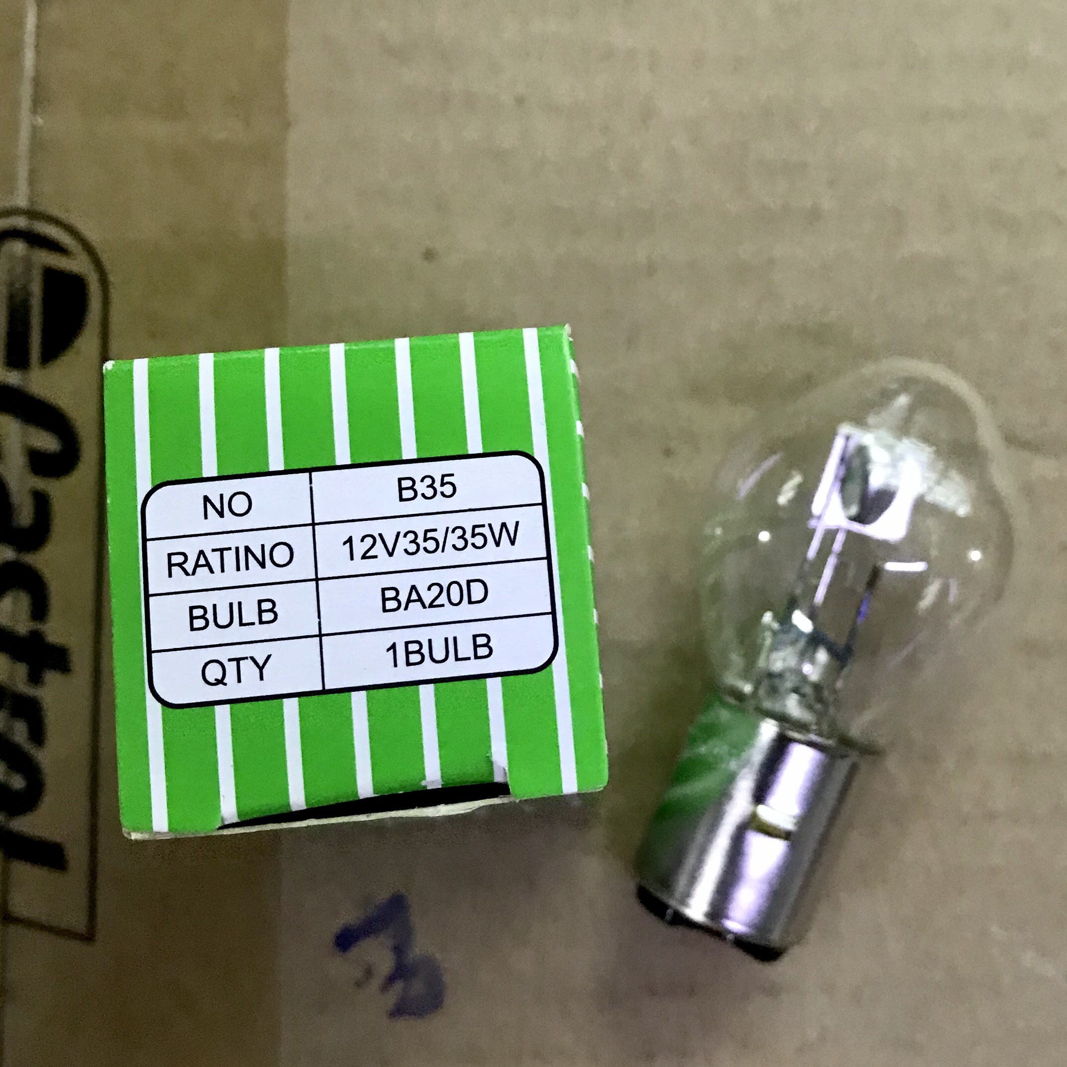 Bóng Halogen cho xe Win, CUB đời mới BMA 12V35W