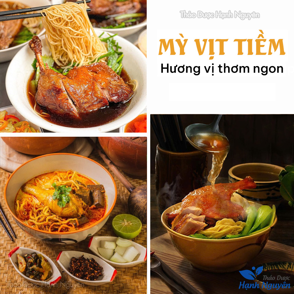 Gia vị mì vịt tiềm Hồng Kong, gói gia vị tiềm vịt đầy đủ, thơm ngon, tiện lợi