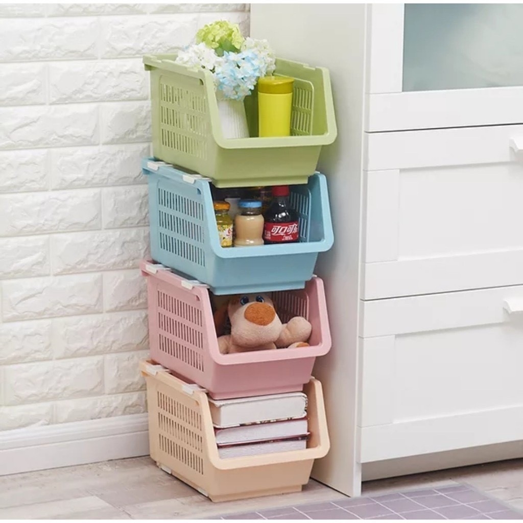 Kệ đựng đồ xếp tầng đa năng- Kệ xếp tầng đa năng nhựa-Kệ nhựa xếp tầng