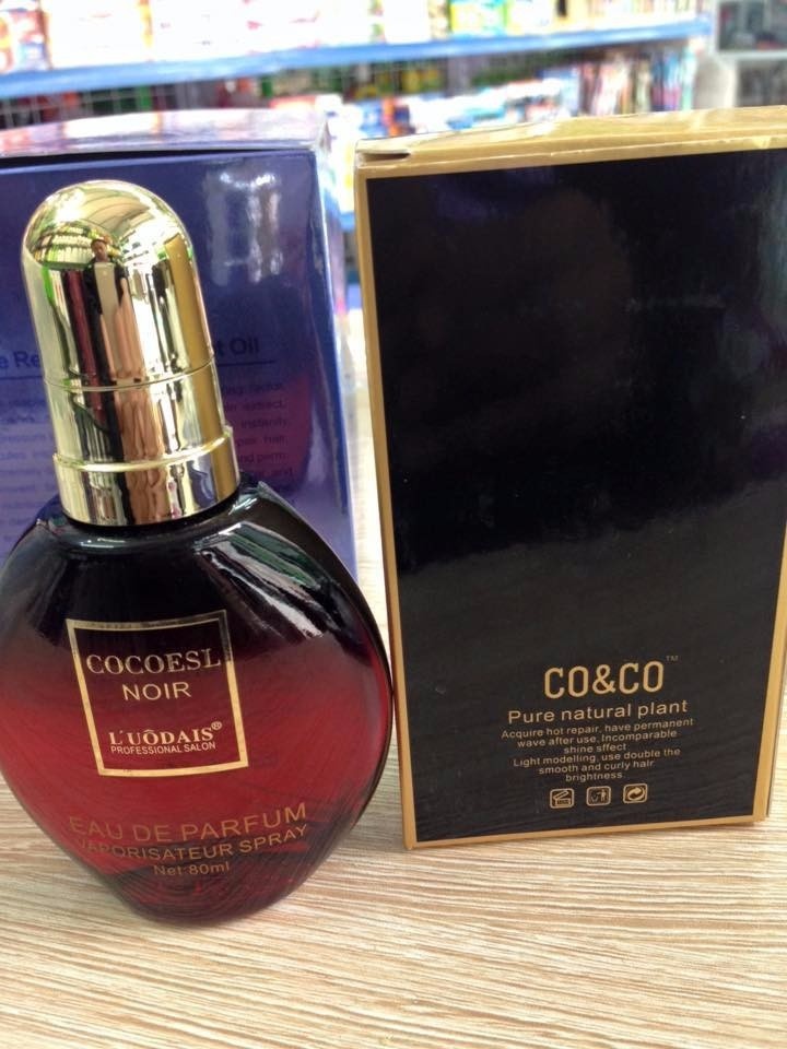 Tinh Dầu Cho Tóc Coco Noir Hương Nước Hoa Pháp