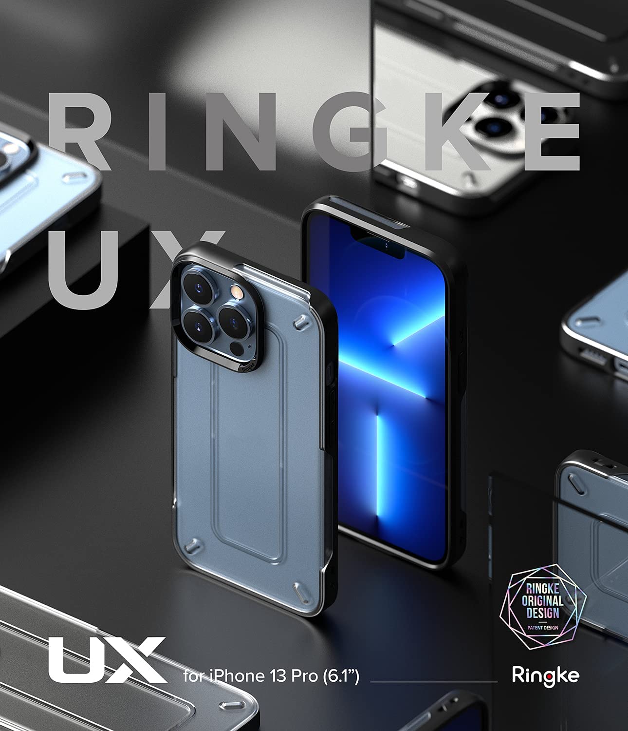 Ốp lưng iPhone 13 Pro Max / 13 Pro / iPhone 12 / 12 Pro Ringke UX - Ringke Hàn Quốc