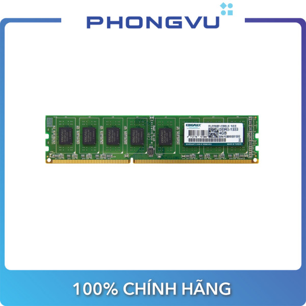 Bộ nhớ DDR3 Kingmax 4GB (1600) (8 chip) - Bảo hành 36 tháng
