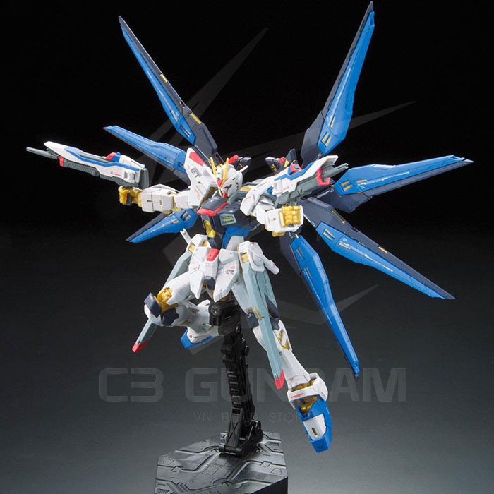 [HCM]MÔ HÌNH LẮP RÁP GUNDAM BANDAI RG 14 1/144 STRIKE FREEDOM GUNDAM GUNPLA TỪ NHẬT BẢN