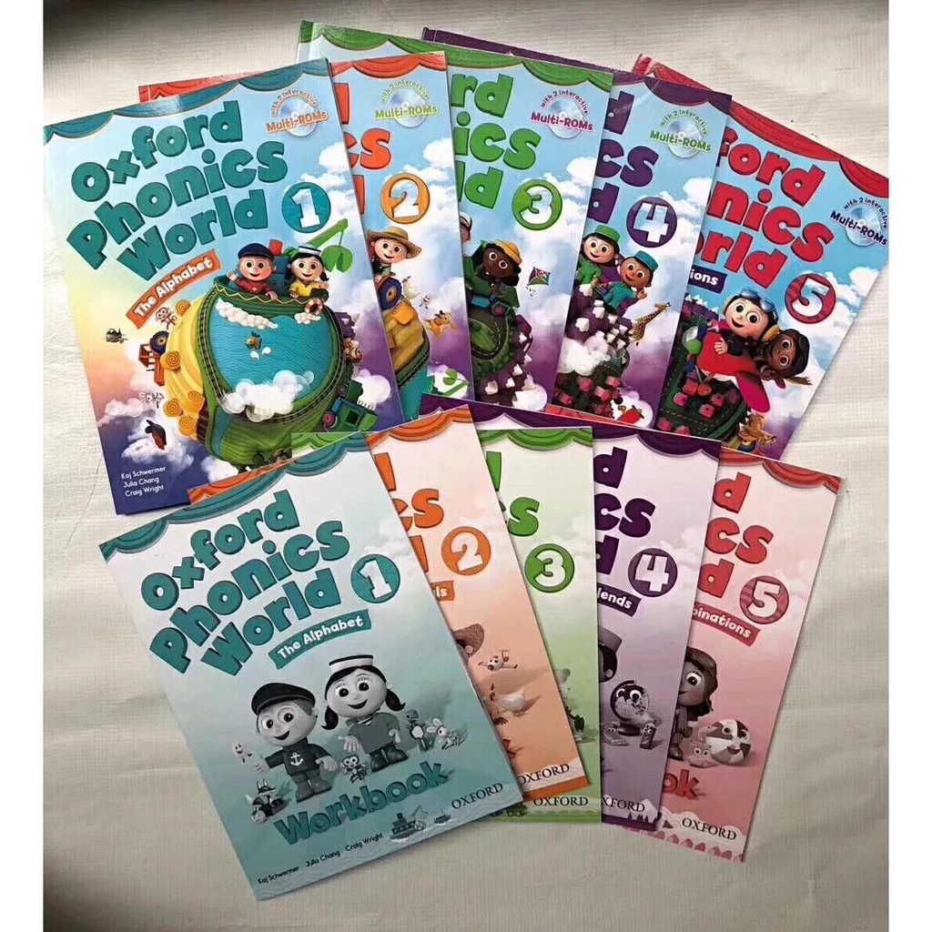 Bộ Oxford Phonics World 3 (2 sách + CD)