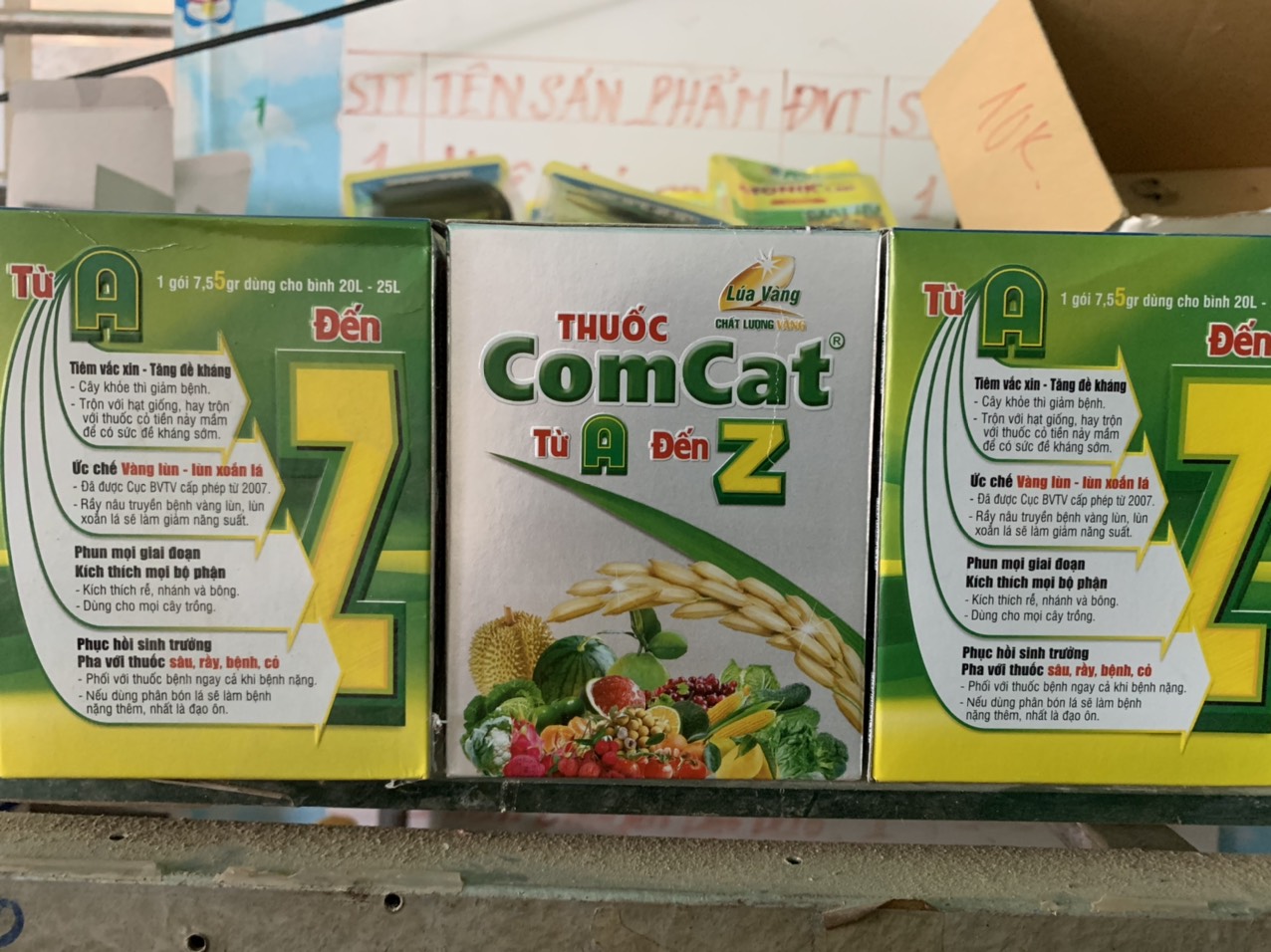 Phân Bón Lá Comcat 150wp (gói 7.55g)- Kích Thích Sinh Trưởng