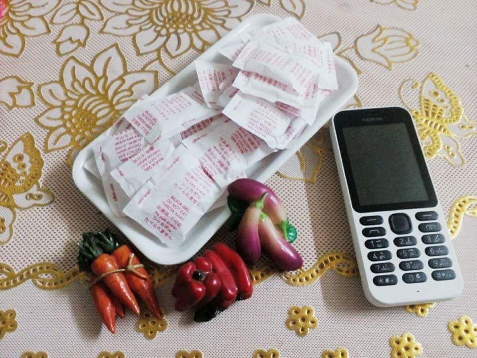 50g Gói hút ẩm loại 1g/gói